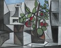 Carafe et plant tomate 1944 kubismus Pablo Picasso